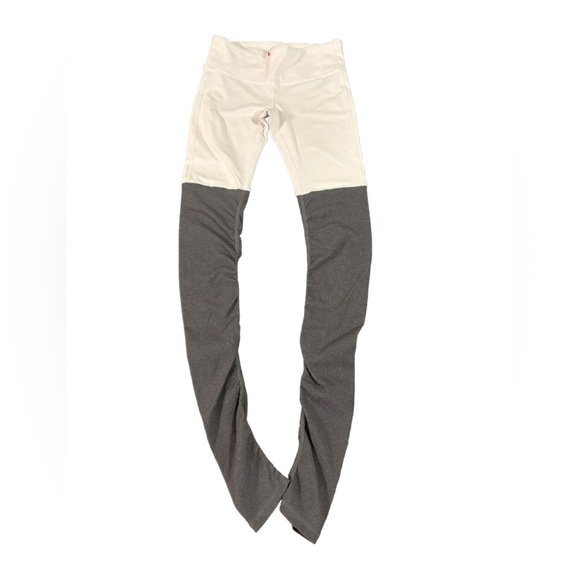 Alo Goddess Leggings X-Small Pink Gray - Picture 1 of 9
